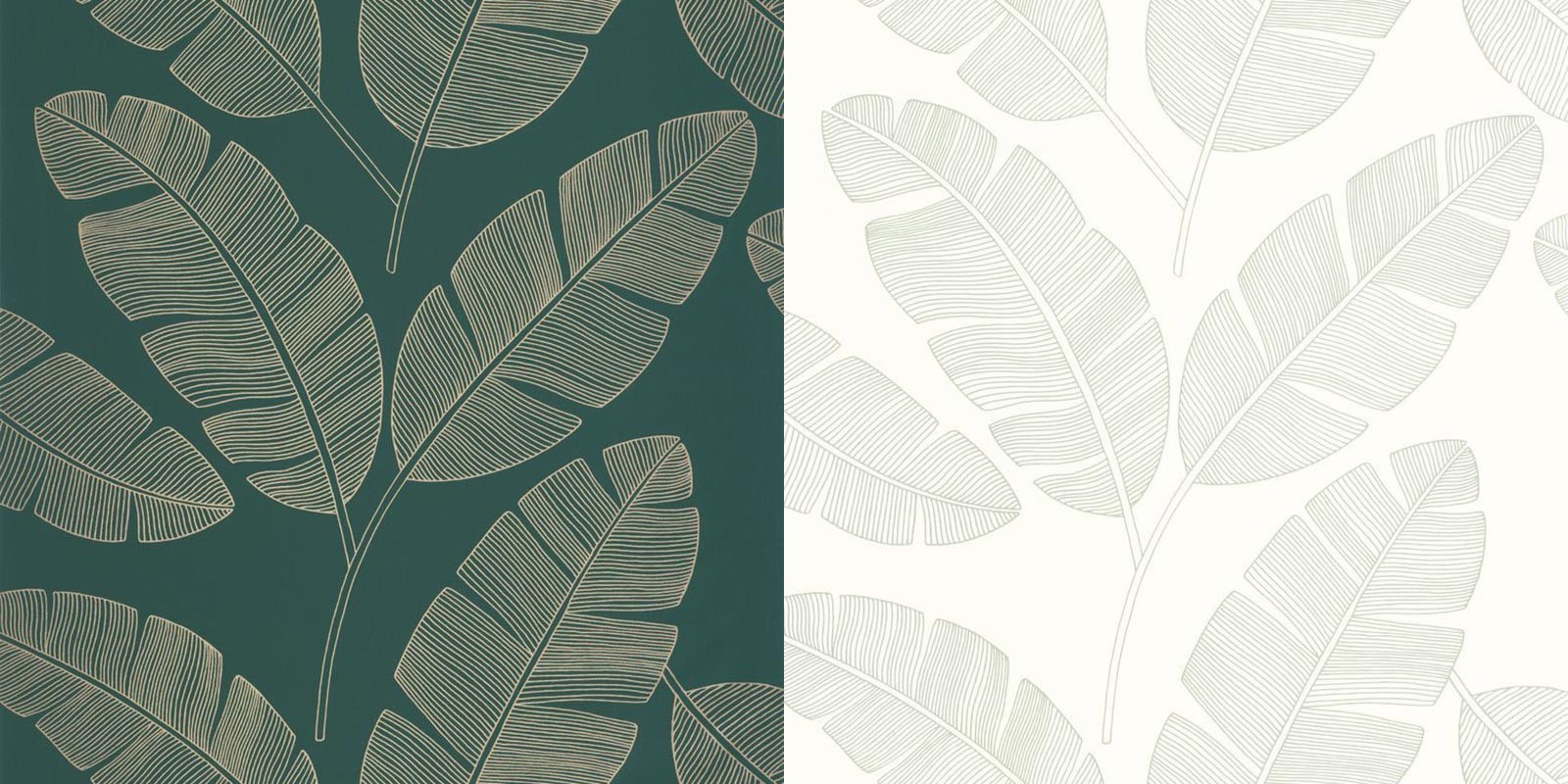 leaf pattern wallpaper